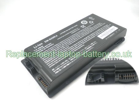 Replacement Laptop Battery for  4400mAh Long life ECS EM-G330L2, G331, G335 Series, 331,  