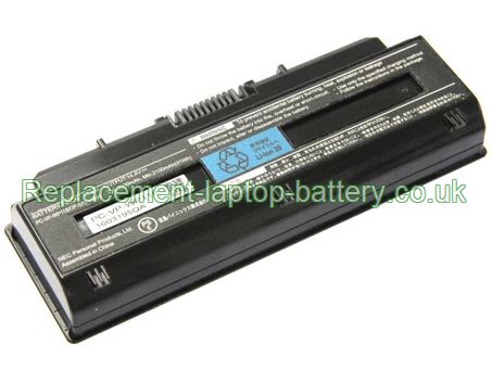 Replacement Laptop Battery for  2100mAh Long life NEC PC-LL370ES6W, PC-LL850DS6W, PC-LL750DS6B, LaVie G Series,  