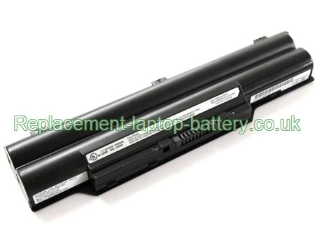 10.8V FUJITSU FPCBP282-K Battery 6200mAh