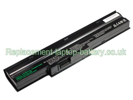 Replacement Laptop Battery for  4400mAh Long life FUJITSU FMVNBP197, Lifebook NH751 Series, FPCBP276, S26391-F547-L100,  