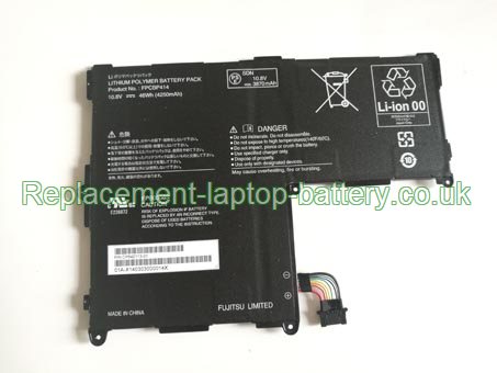 Replacement Laptop Battery for  4250mAh Long life FUJITSU FPCBP414, CP642113-01, Stylistic Q704,  