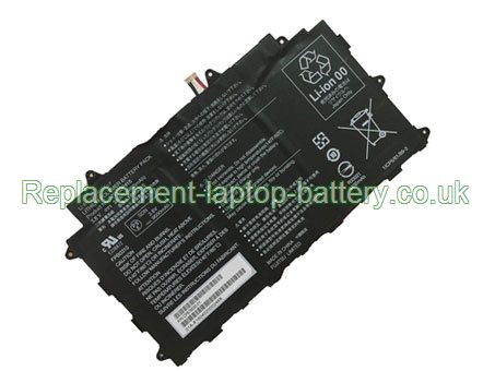 Replacement Laptop Battery for  38WH Long life FUJITSU FPCBP415, Stylistic Q584, FPB0310, Stylistic Q555,  