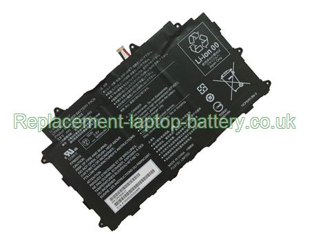 3.8V FUJITSU Stylistic Q555 Battery 38WH