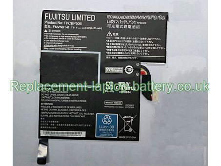 7.6V FUJITSU FPCBP506 Battery 4420mAh