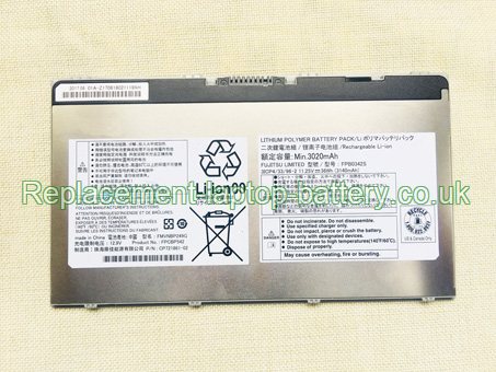 11.25V FUJITSU FMVNBP249G Battery 36WH