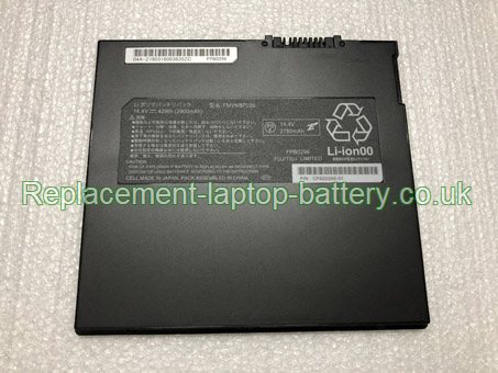 Replacement Laptop Battery for  42WH Long life FUJITSU  FMVNBP226, FMVNQL 7PA, FPB0296, CP622200-01,  