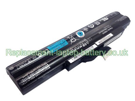 Replacement Laptop Battery for  4400mAh Long life FUJITSU FPB0278, LifeBook AH552, FPB0285,  