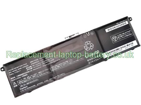 Replacement Laptop Battery for  4373mAh Long life FUJITSU FPB0364, CP813907-01, FPB0369,  