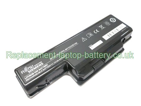 Replacement Laptop Battery for  4400mAh Long life FUJITSU-SIEMENS DPK-MYXXXSYA6, Amilo Pi3650, Amilo Xi3650, Amilo Pi3625,  