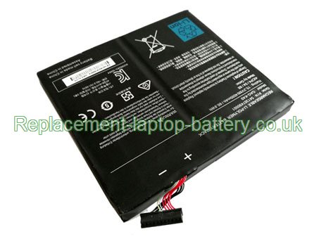 Replacement Laptop Battery for  4000mAh Long life GIGABYTE GAG-K40, 541387490001,  