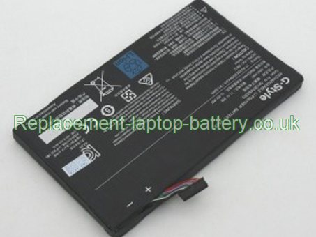 Replacement Laptop Battery for  8000mAh Long life GETAC 541387490003,  