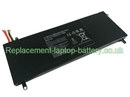 Replacement Laptop Battery for  4300mAh Long life GIGABYTE U2442 v2, P34G v2, GNC-C30,  