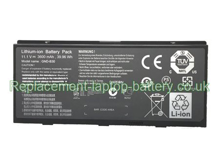 11.1V OLIVETTI GND-B30 Battery 3600mAh