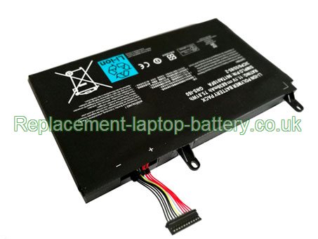 Replacement Laptop Battery for  6830mAh Long life GIGABYTE P35W v2, P57X v7, P57X v6, P35X v3,  