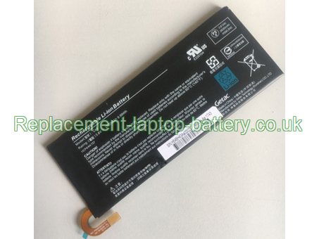 Replacement Laptop Battery for  2630mAh Long life GETAC Cell,  