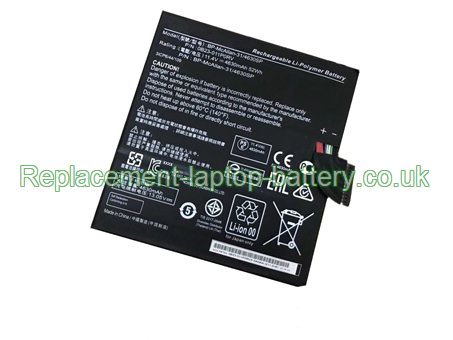 Replacement Laptop Battery for  52WH Long life GETAC BP-McAllan-31/4630SP,  