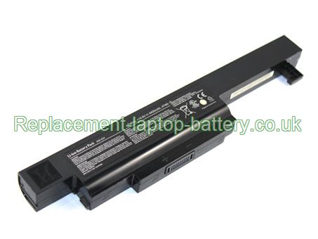 Replacement Laptop Battery for  4400mAh Long life HASEE A32-A24, CX480, K480N-I5 D1, K500A,  