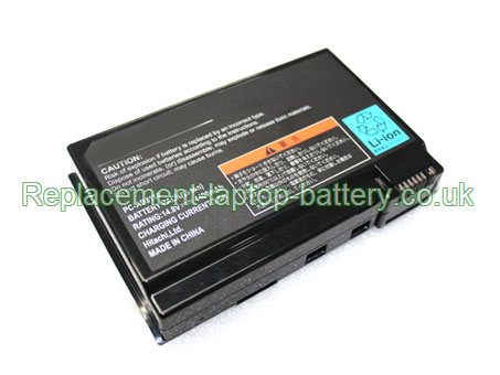 Replacement Laptop Battery for  4400mAh Long life HITACHI PC-AB8110,  