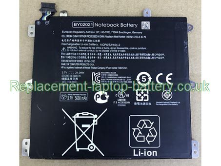 3.7V HP HSTNH-C13S-S Battery 21WH