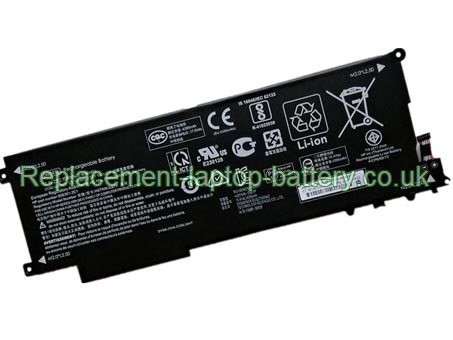 Replacement Laptop Battery for  70WH Long life HP DN04XL, HSTNN-DB7P, 856843-850,  