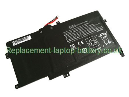 14.8V HP Envy 6-1007TX Battery 4000mAh