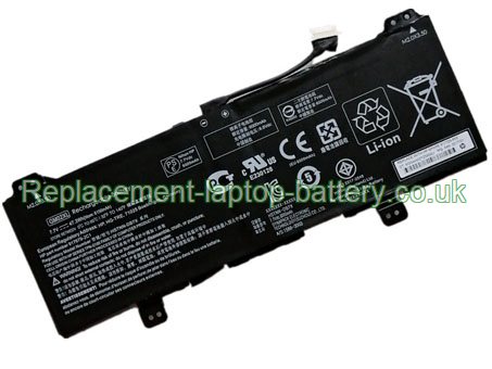 Replacement Laptop Battery for  6150mAh Long life HP GM02XL, 917725-855, HSTNN-DB7X, 917679-2C1,  