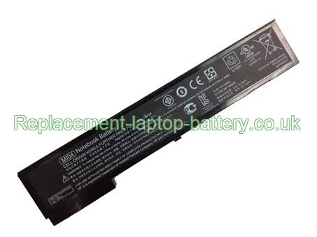 Replacement Laptop Battery for  2200mAh Long life HP HSTNN-YB3M, 670953-851, HSTNN-YB3L, EliteBook 2170p,  