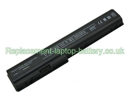 10.8V HP HDX18 Battery 4400mAh