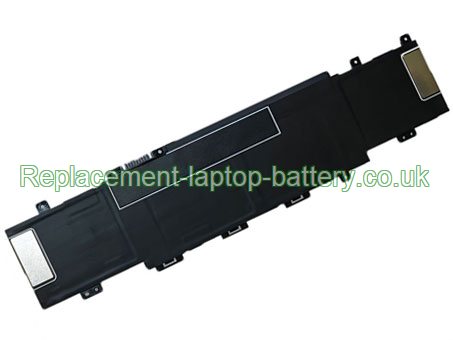 Replacement Laptop Battery for  3681mAh Long life HP M24563-005, M24420-1D1, HSTNN-IB9T, Envy 17,  