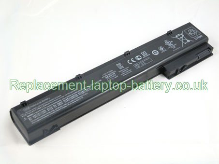 Replacement Laptop Battery for  83WH Long life HP 632427-001, EliteBook 8560w, VH08, VH08XL,  