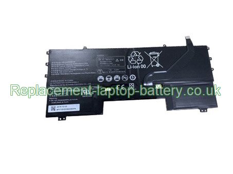 Replacement Laptop Battery for  5290mAh Long life HUAWEI HB54A9Q3ECW, MateBook X WT-W09,  