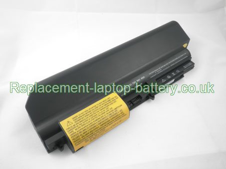 Replacement Laptop Battery for  7800mAh Long life IBM ThinkPad R61 7734, ThinkPad R61 7742, ThinkPad R61 7754, ThinkPad T61 6377,  
