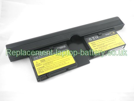 Replacement Laptop Battery for  4300mAh Long life IBM 73P5167, FRU 92P1085, FRU 92P1083, ThinkPad X41 Tablet 1869,  