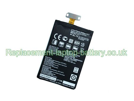 3.8V LG E975/G Battery 2100mAh