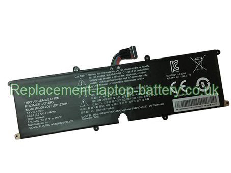 Replacement Laptop Battery for  5600mAh Long life LG LBB122UH,  