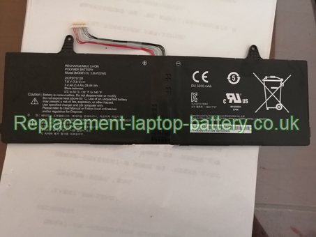 7.6V LG LBJ722WE Battery 3400mAh