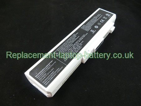 Replacement Laptop Battery for  4400mAh Long life LG A3222-H23, CD500 Series, A310 Series, WideBook R380 Series,  