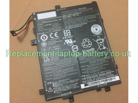 Replacement Laptop Battery for  39WH Long life LENOVO L17C2P51, 01AV469, SB10K97616,  