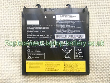 7.72V LENOVO L17M2PB5 Battery 39WH