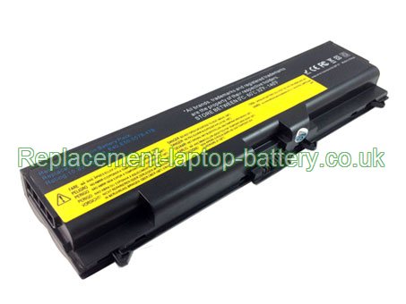 Replacement Laptop Battery for  4400mAh Long life LENOVO FRU 42T4793, 42T4712, ASM 42T4756, ThinkPad Edge 14  05787XJ,  