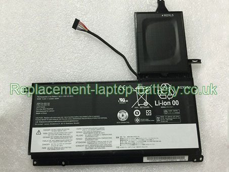 Replacement Laptop Battery for  63WH Long life LENOVO 45N1164, ThinkPad S5 S530, 45N1167, 45N1165,  
