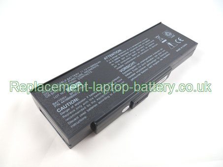 Replacement Laptop Battery for  6600mAh Long life MEDION MAM2070, MD95448, MD95530, MAM2090,  