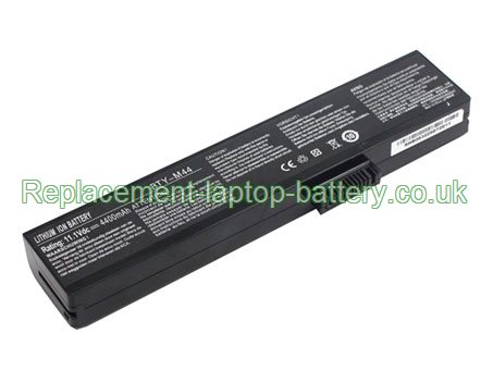 Replacement Laptop Battery for  4400mAh Long life MSI BTY-M44, BTY-M45, 91NMS14LD4SW1, PR400,  