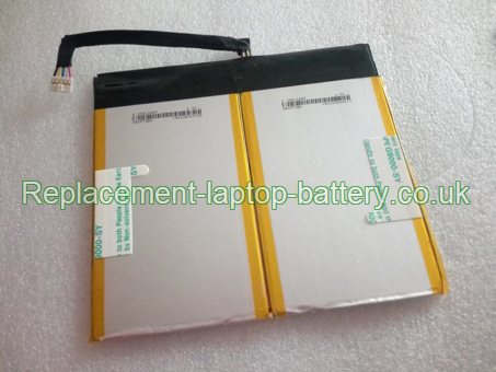 Replacement Laptop Battery for  6800mAh Long life MSI BTY-S1F,  