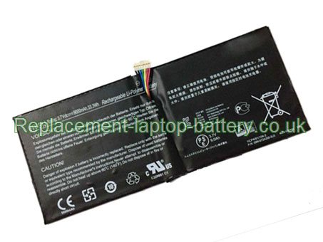 3.7V MSI BTY-S1J Battery 9000mAh