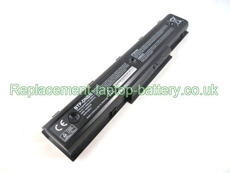 Replacement Laptop Battery for  4300mAh Long life MEDION Akoya P7624, 4ICR19/66-2, 40036340(SMP/SDI), MD98770,  