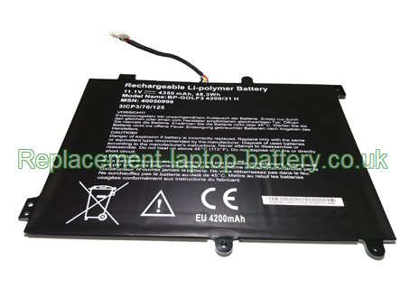 11.1V MEDION 40050999 Battery 4350mAh