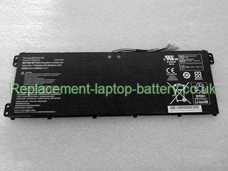 Replacement Laptop Battery for  3200mAh Long life SMP SQU-1604, 916Q2272H,  
