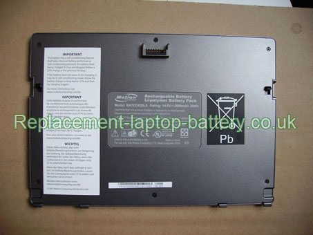 Replacement Laptop Battery for  2600mAh Long life MOTION BATEDX20L8, LE1600, LE1700,  