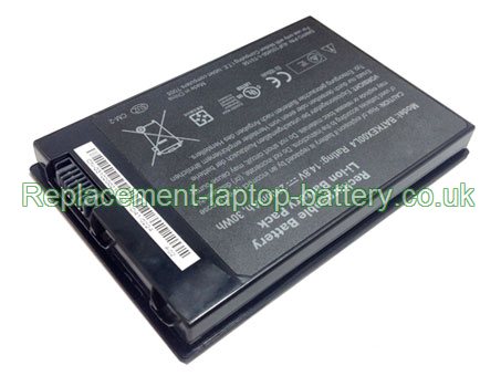 Replacement Laptop Battery for  2000mAh Long life MOTION BATKEX00L4, Tablet PC J3400 T008 Series, 4UF103450-1-T0158, Motion computing I.T.E. tablet computers T008,  